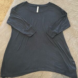 Very dark blue navy XS cozy line top by Lularoe